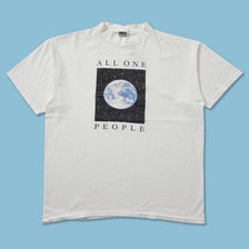 Vintage All One People T-Shirt XLarge 