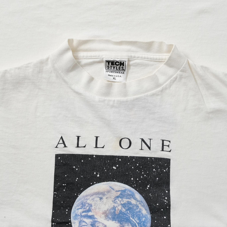 Vintage All One People T-Shirt XLarge 