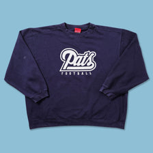 Vintage Reebok New England Patrions Sweater 3XL 