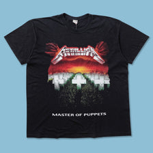 Vintage Metallica Master of Puppets T-Shirt Large 