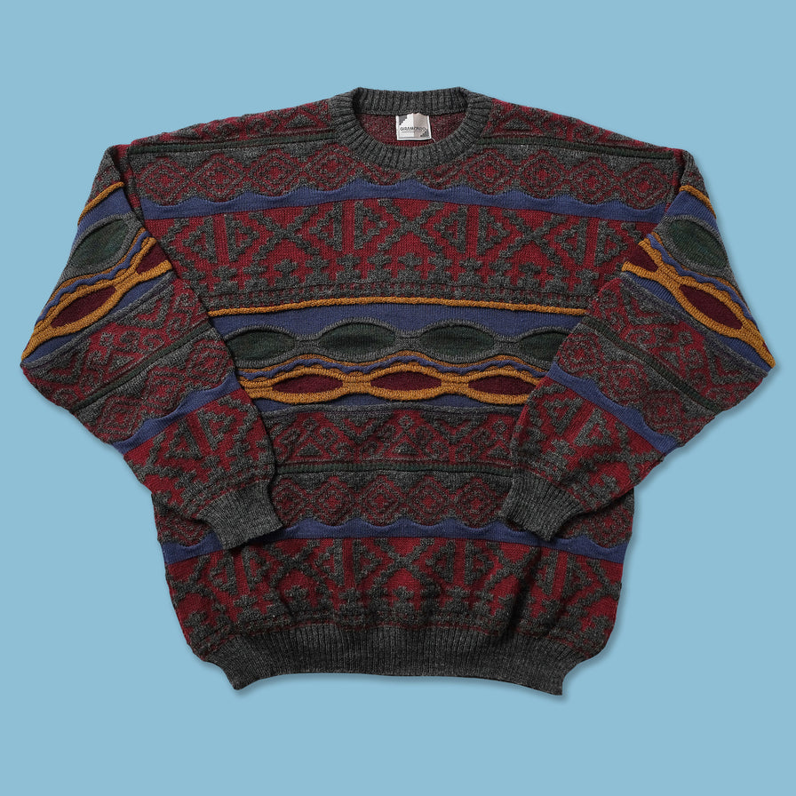 Vintage Knit Sweater XLarge 