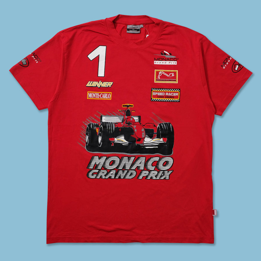 Vintage Monaco Grand Prix T-Shirt Large 