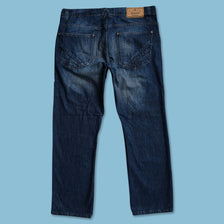 Y2K Akademiks Denim Pants 38x32 - Double Double Vintage