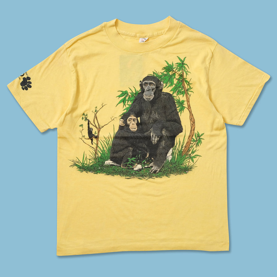 Vintage Chimpanzee T-Shirt Small - Double Double Vintage