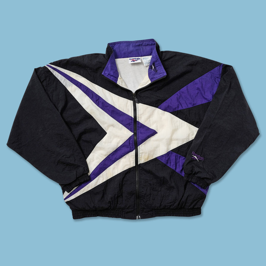 Vintage Reebok Track Jacket Large - Double Double Vintage