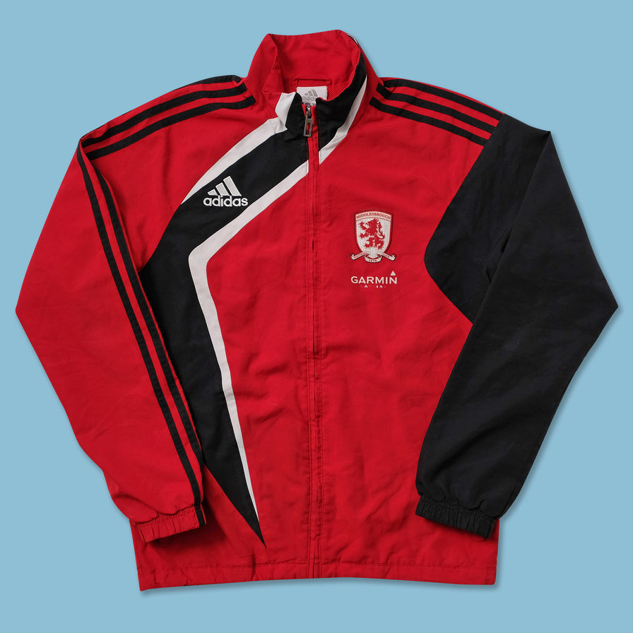 2008 adidas Middlesbrough FC Track Jacket XSmall - Double Double Vintage
