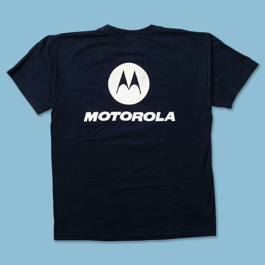 2003 JP Morgan Motorola T-Shirt Large - Double Double Vintage