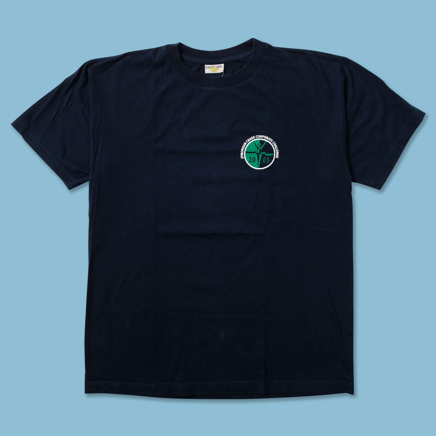 2003 JP Morgan Motorola T-Shirt Large - Double Double Vintage