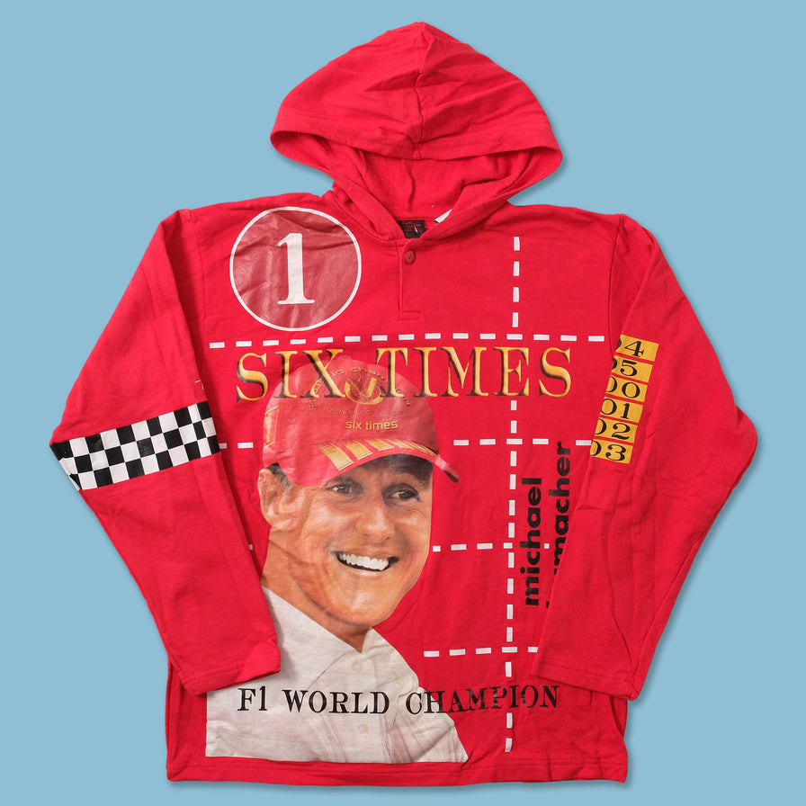 Vintage F1 Michael Schumacher Hoody Small - Double Double Vintage