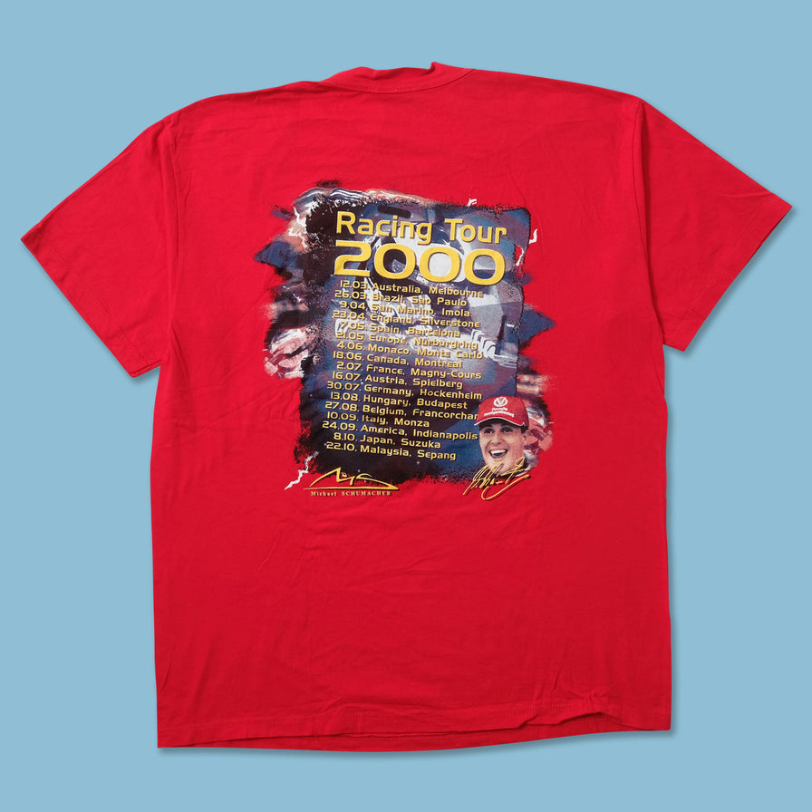 2001 F1 Michael Schumacher T-Shirt Large - Double Double Vintage