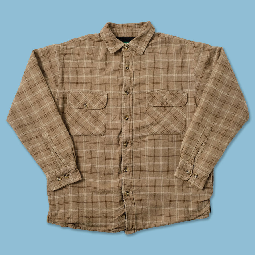 Vintage Padded Flannell Shirt Medium - Double Double Vintage