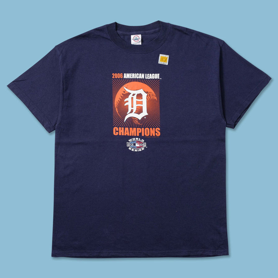 2006 Detroit Tigers T-Shirt Large - Double Double Vintage