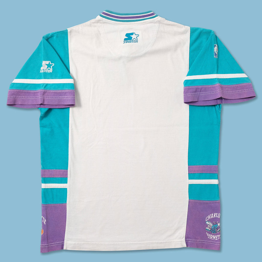 Vintage Starter Charlotte Hornets Shooting Shirt Small - Double Double Vintage