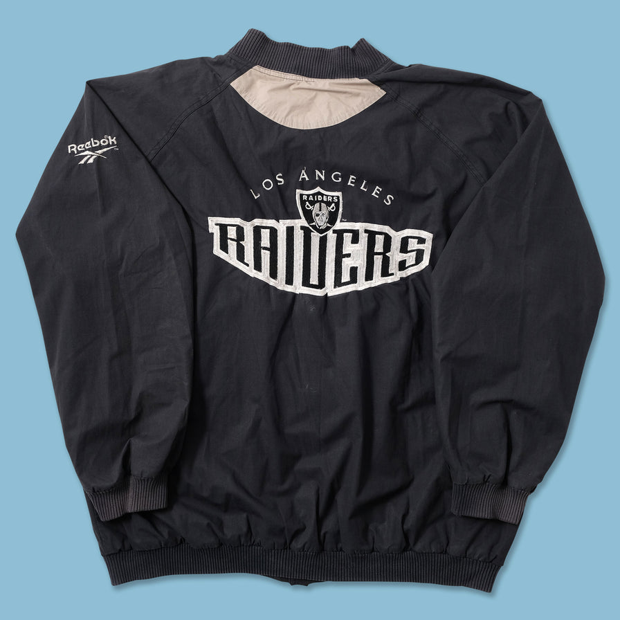 Vintage Reebok Los Angeles Raiders Varsity Jacket XLarge - Double Double Vintage
