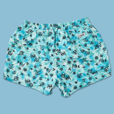 Vintage Pattern Swim Shorts Medium 