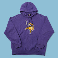Vintage Minnesota Vikings Hoody XLarge 