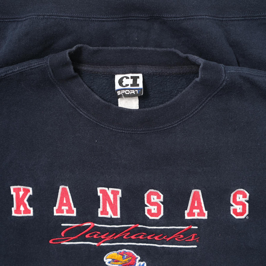 Vintage Kansas Jayhawks Sweater Medium 