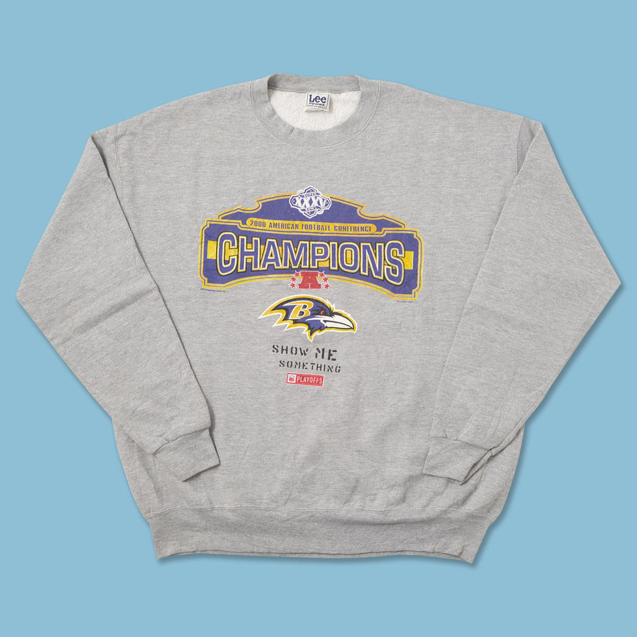 Vintage 2000 Baltimore Ravens Sweater XLarge 