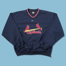 Vintage Nike St. Louios Cardinals Windbreaker Large 