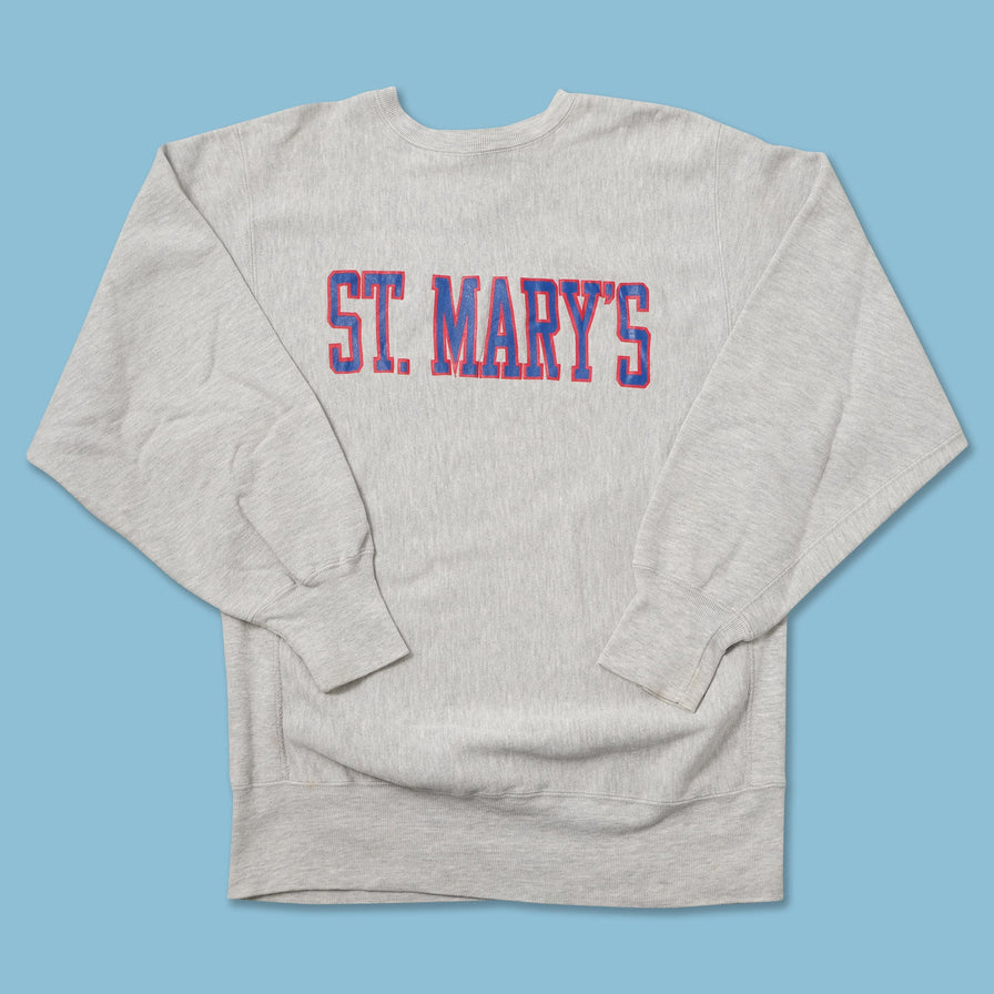 Vintage Champion St. Mary's Sweater Large 
