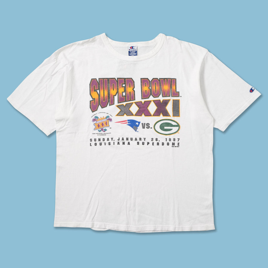 Vintage 1997 Champion Super Bowl T-Shirt XLarge 