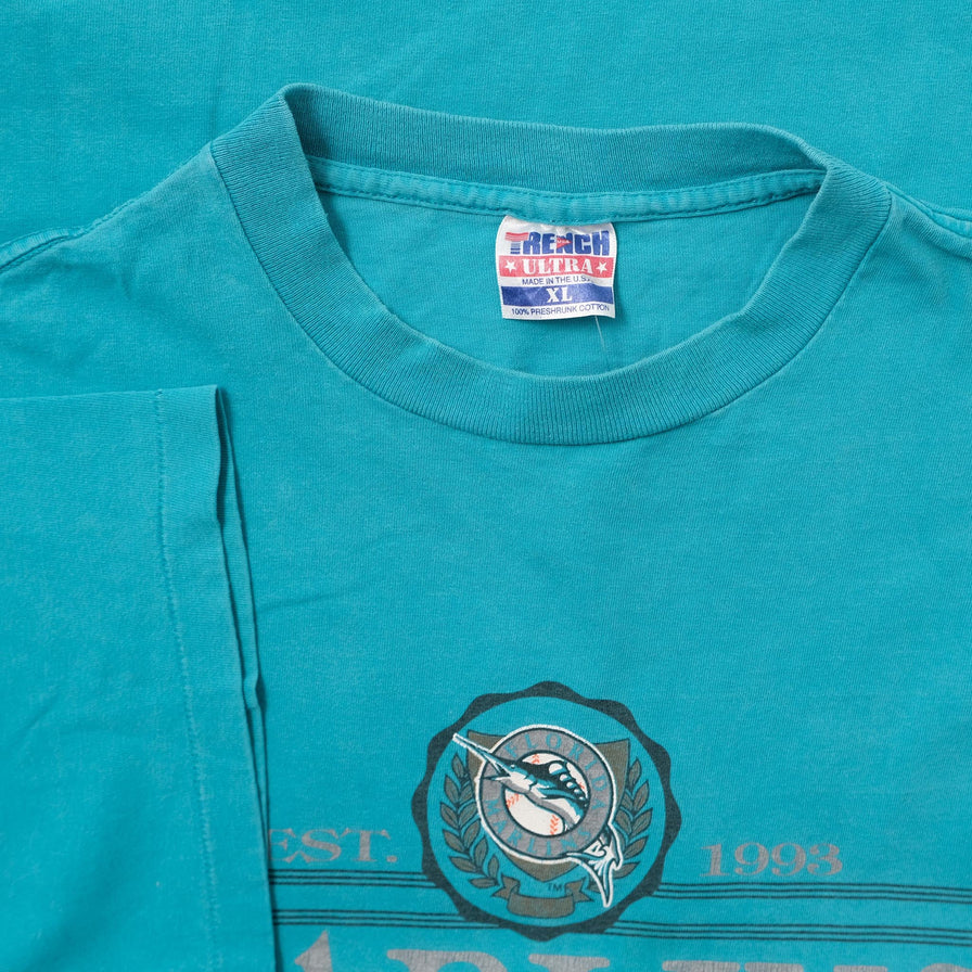 Vintage 1992 Miami Marlins T-Shirt XLarge 