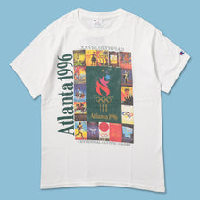 Vintage 1996 Champion Olympic Games Atlanta T-Shirt Medium 