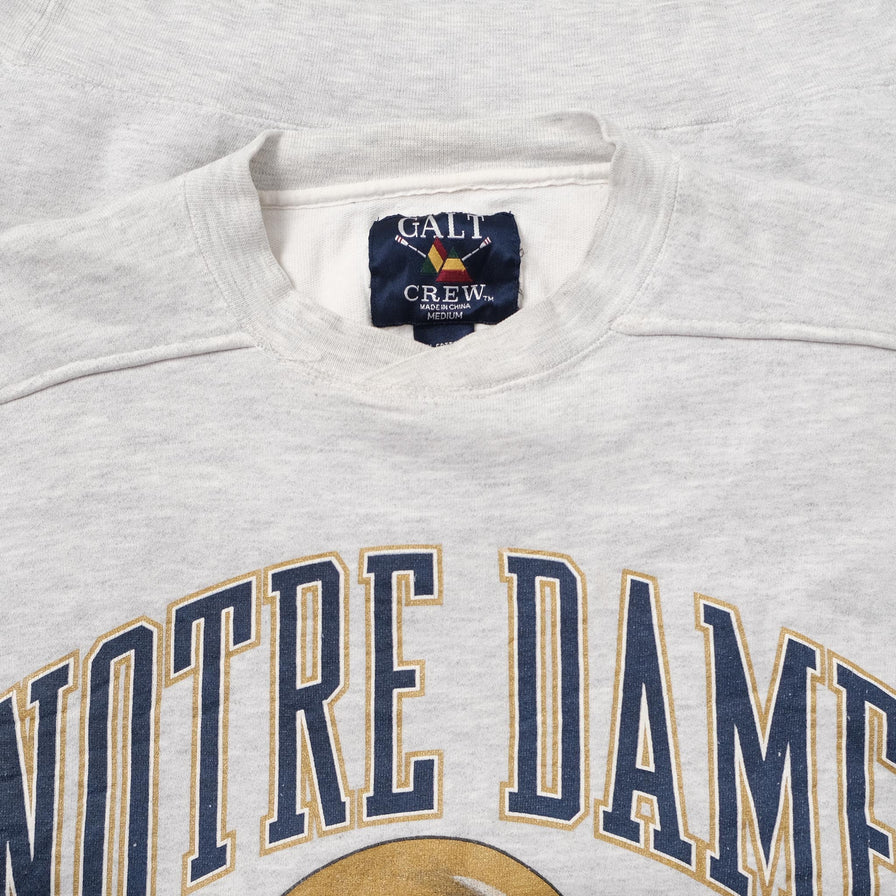 Vintage Notre Dame Sweater Medium 