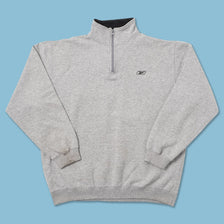 Vintage Reebok Q-Zip Sweater Large 