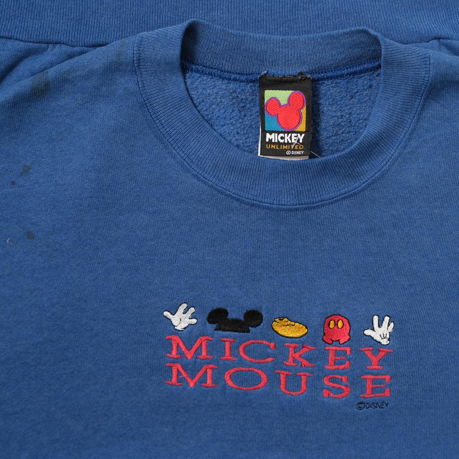Vintage Mickey Mouse Sweater Medium 