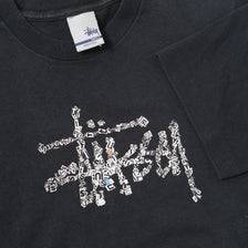 Vintage Women's Stussy T-Shirt Small 
