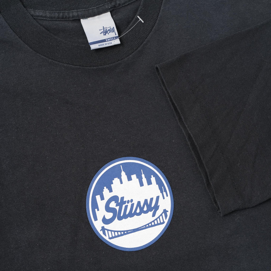 Vintage Women's Stussy T-Shirt Small 