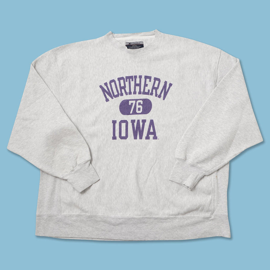 Vintage Champion Northern Iowa Sweater 3XLarge 
