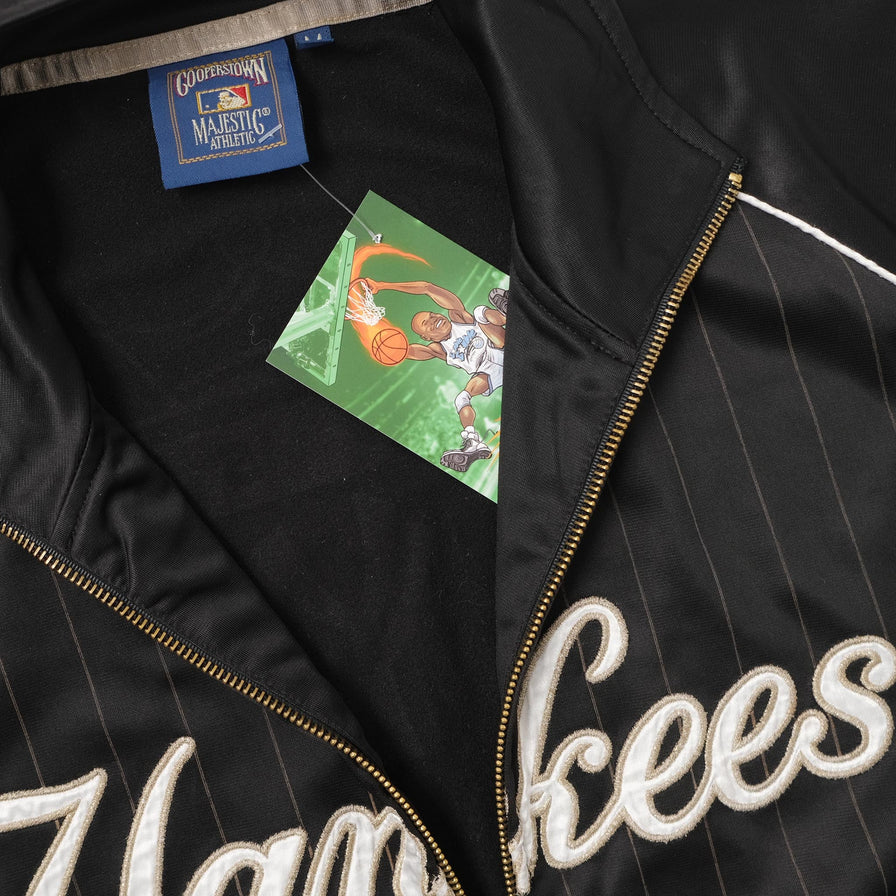 Vintage New York Yankees Track Jacket Medium 