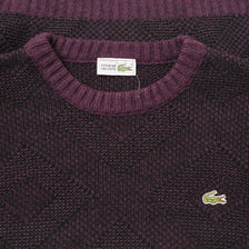 Vintage Lacoste Knit Sweater XLarge 