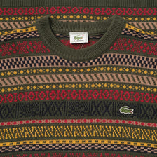 Vintage Women's Lacoste Knit Sweater Large 