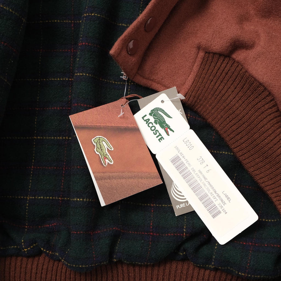 Vintage DS Lacoste College Wool Jacket Large 