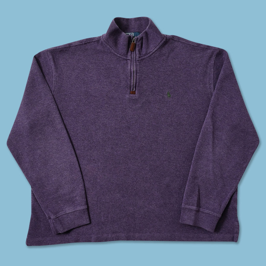 Vintage Polo Ralph Lauren Q-Zip Sweater XXLarge 
