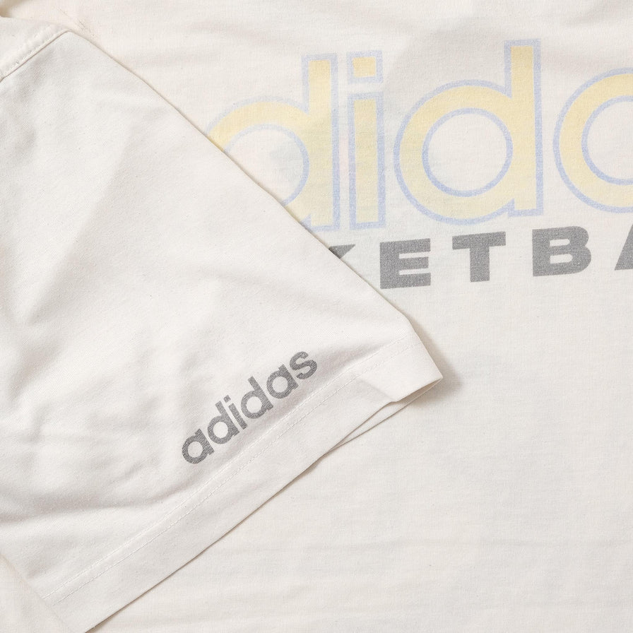 Vintage adidas Basketball T-Shirt XLarge 