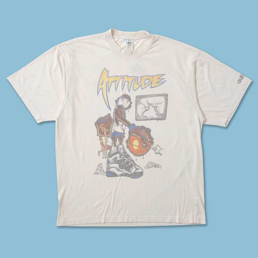 Vintage adidas Basketball T-Shirt XLarge 