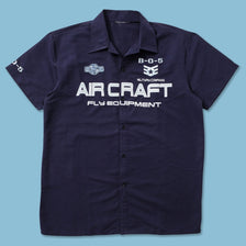 Vintage Aircraft Shirt Large 