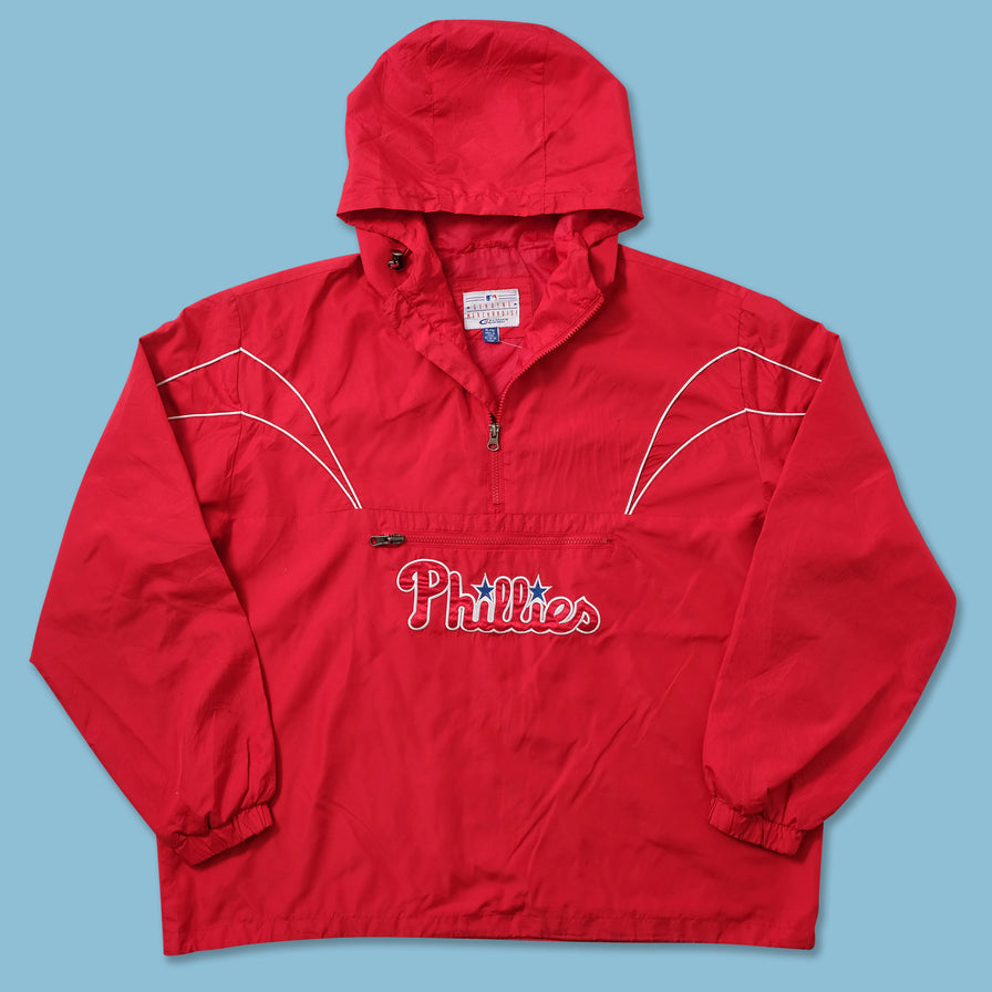 Vintage Philadelphia Phillies Windbreaker XLarge 