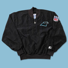 Vintage Starter Carolina Panthers Windbreaker Large 