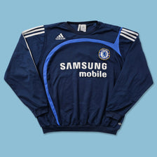 Vintage adidas Chelsea FC Training Top Medium 
