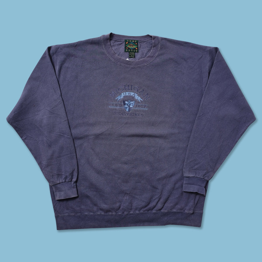 Vintage Michigan Wolverines Sweater XLarge 