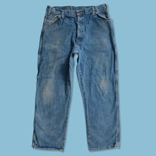 Vintage Dickies Denim Work Pants 35x30