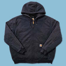 Vintage Carhartt Quilted Zip Hoody XLarge 