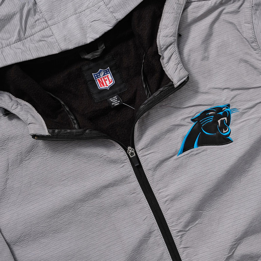 Vintage Carolina Panthers Light Padded Jacket XLarge 