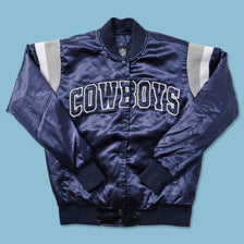 Women's Dallas Cowboys Satin Varsity Jacket XSmall 