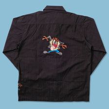 Vintage Taz Looney Tunes Harrington Jacket Large 
